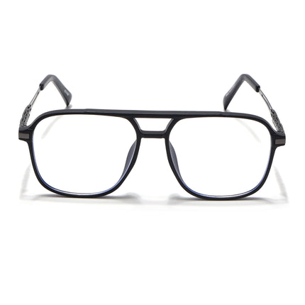 Black Wayferer Eyeglasses for Men & Women (99002FMG6814-C1)