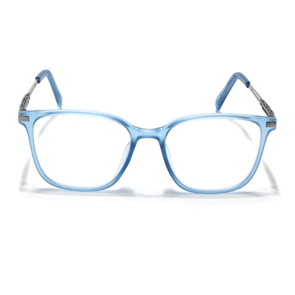 Blue Square Eyeglasses for Men & Women (99003FMG6823-C4)