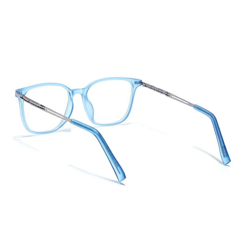 Blue Square Eyeglasses for Men & Women (99003FMG6823-C4)