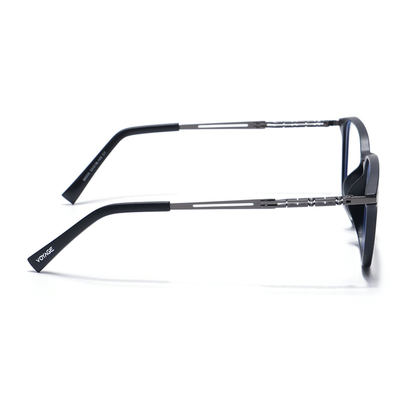 Black Square Eyeglasses for Men & Women (99005FMG6832-C1)