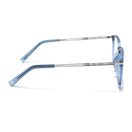 Grey Square Eyeglasses for Men & Women (99005FMG6834-C3)