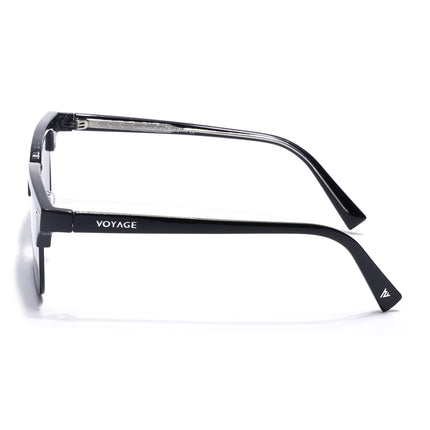 Stark | Black Clubmaster Sunglasses | Grey Lens | MG7050