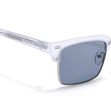 Stark | Silver Clubmaster Sunglasses | Grey Lens | MG7052