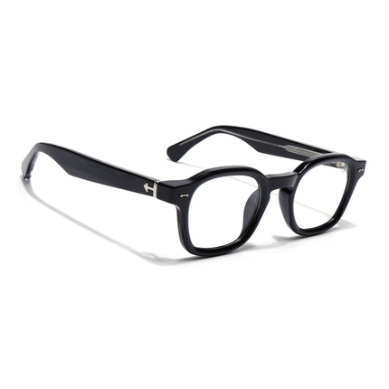 Voyage Shine Black Wayfarer Eyeglasses for Men & Women (99301FMG8174)