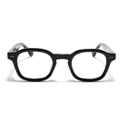 Voyage Shine Black Wayfarer Eyeglasses for Men & Women (99301FMG8174)