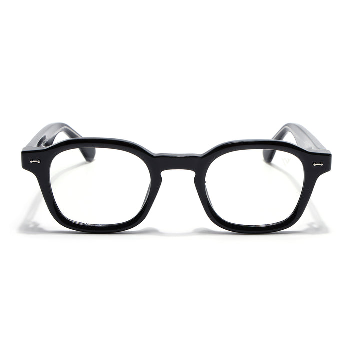 Voyage Shine Black Wayfarer Eyeglasses for Men & Women (99301FMG8174)