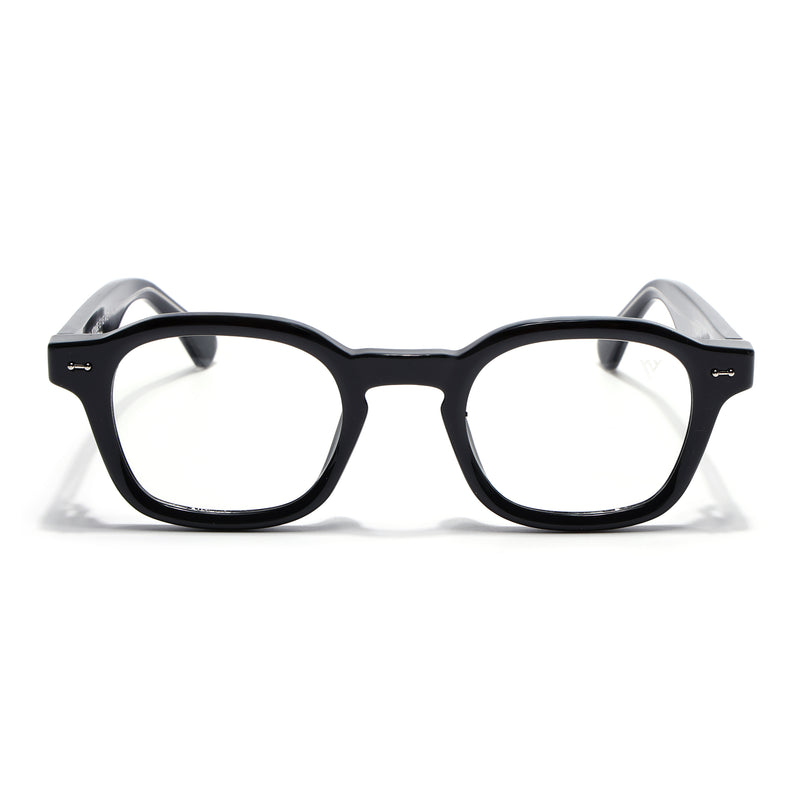 Voyage Shine Black Wayfarer Eyeglasses for Men & Women (99301FMG8174)