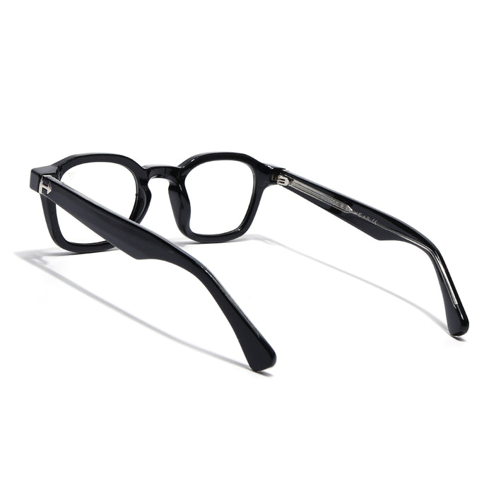 Voyage Shine Black Wayfarer Eyeglasses for Men & Women (99301FMG8174)