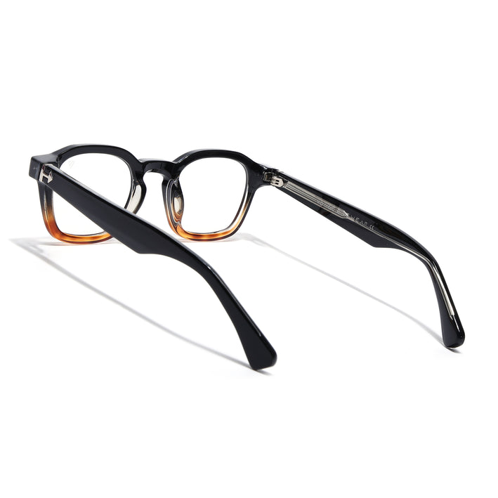 Voyage Black & Brown Wayfarer Eyeglasses for Men & Women (99301FMG8176)