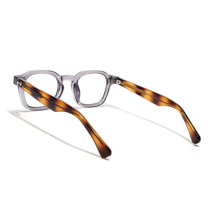 Voyage Grey Wayfarer Eyeglasses for Men & Women (99301FMG8179)