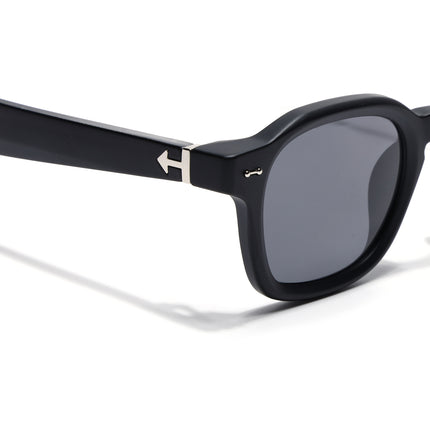 Wayfarer Sunglasses for Men & Women (Black Lens | Matt Black Frame - MG8149)
