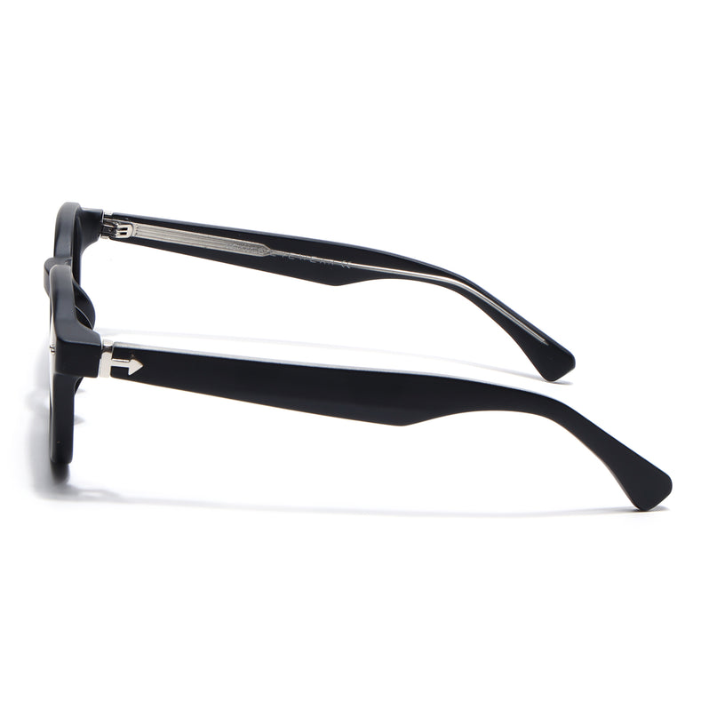 Wayfarer Sunglasses for Men & Women (Black Lens | Matt Black Frame - MG8149)