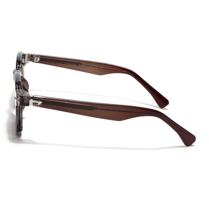 Wayfarer Sunglasses for Men & Women (Brown Lens | Brown Frame - MG8152)