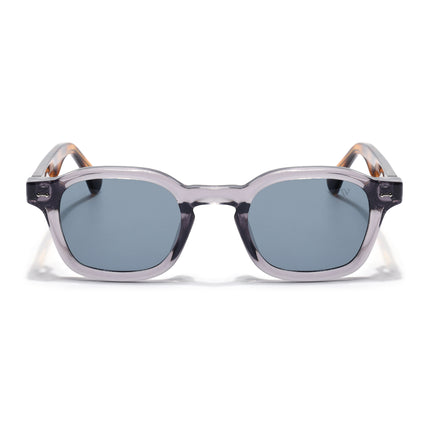 Wayfarer Sunglasses for Men & Women (Grey Lens | Grey Frame - MG8153)