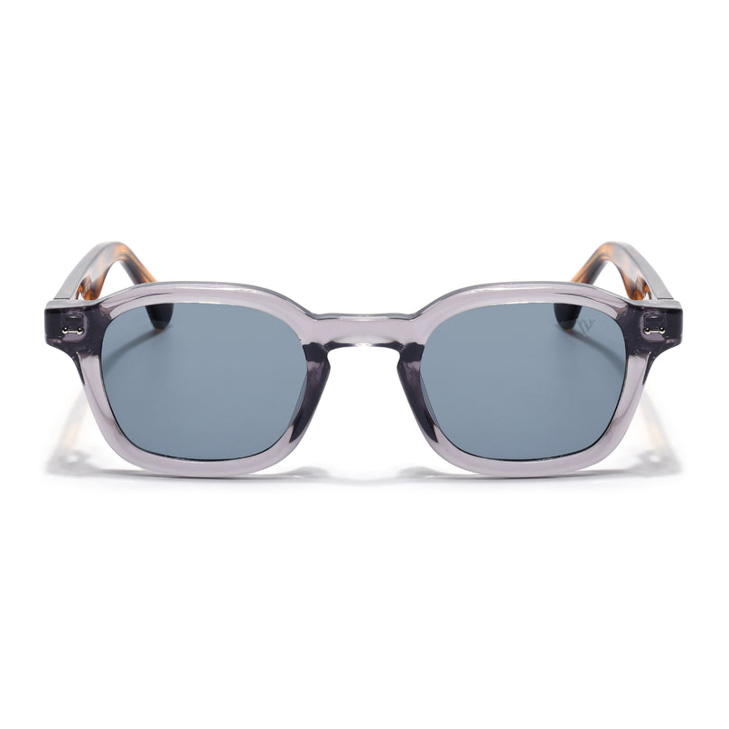 Wayfarer Sunglasses for Men & Women (Grey Lens | Grey Frame - MG8153)