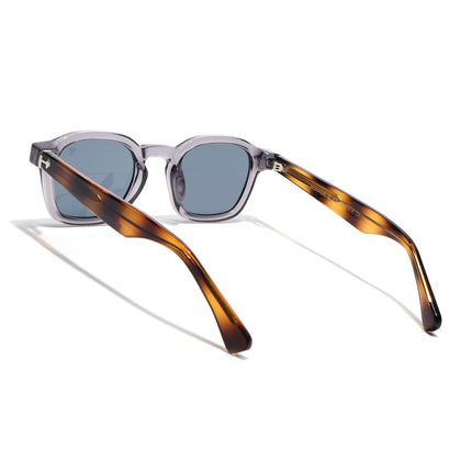 Wayfarer Sunglasses for Men & Women (Grey Lens | Grey Frame - MG8153)