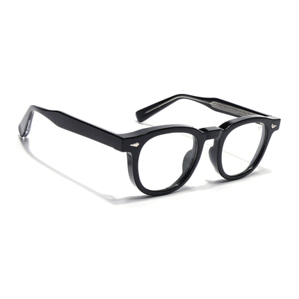 Voyage Shine Black Wayfarer Eyeglasses for Men & Women (99305FMG8181)