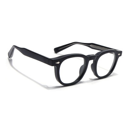 Voyage Matt Black Wayfarer Eyeglasses for Men & Women (99305FMG8182)