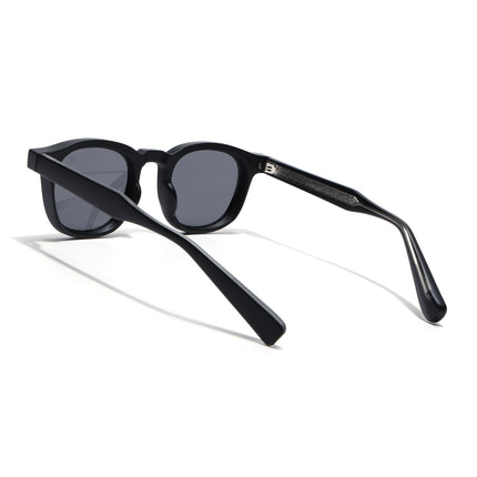 Wayfarer Sunglasses for Men & Women (Black Lens | Matt Black Frame - MG8156)