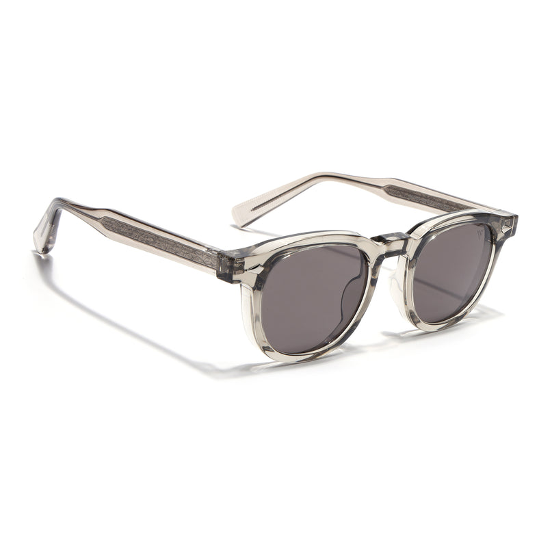Wayfarer Sunglasses for Men & Women (Light Brown Lens | Light Brown Frame - MG8160)