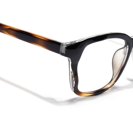 Voyage Demi Brown Wayfarer Eyeglasses for Men & Women (99312FMG8188)