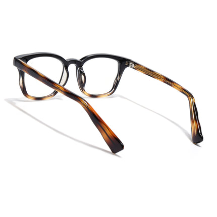 Voyage Demi Brown Wayfarer Eyeglasses for Men & Women (99312FMG8188)