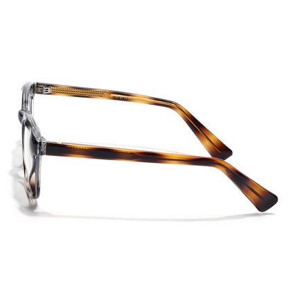 Voyage Demi Brown Wayfarer Eyeglasses for Men & Women (99312FMG8188)