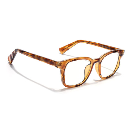 Voyage Orange Wayfarer Eyeglasses for Men & Women (99312FMG8189)