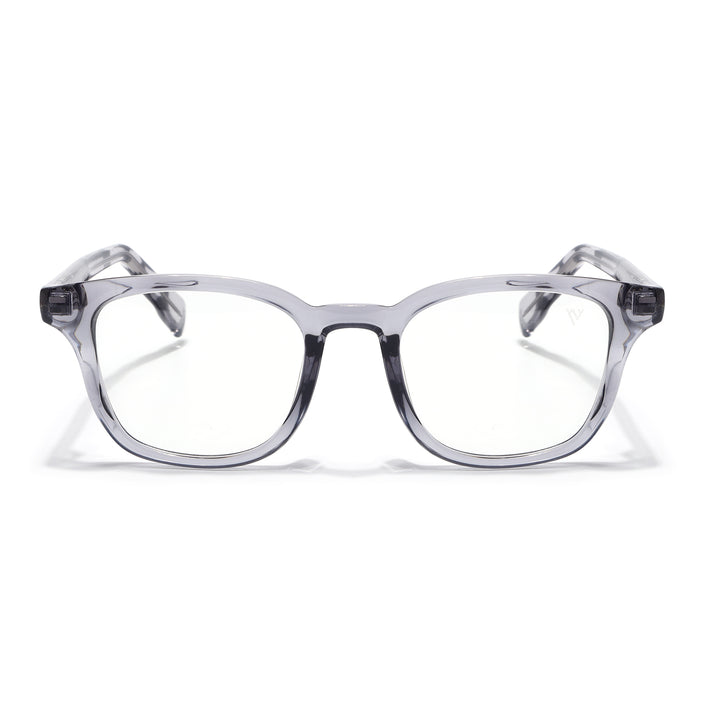 Voyage Grey Wayfarer Eyeglasses for Men & Women (99312FMG8190)