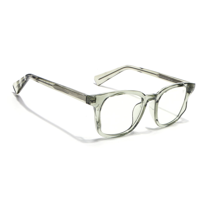 Voyage Green Wayfarer Eyeglasses for Men & Women (99312FMG8191)