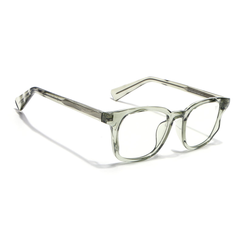 Voyage Green Wayfarer Eyeglasses for Men & Women (99312FMG8191)