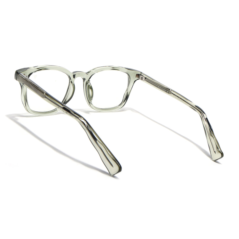Voyage Green Wayfarer Eyeglasses for Men & Women (99312FMG8191)