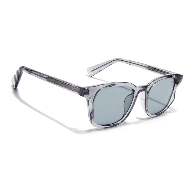 Wayfarer Sunglasses for Men & Women (Grey Lens | Grey Frame - MG8165)