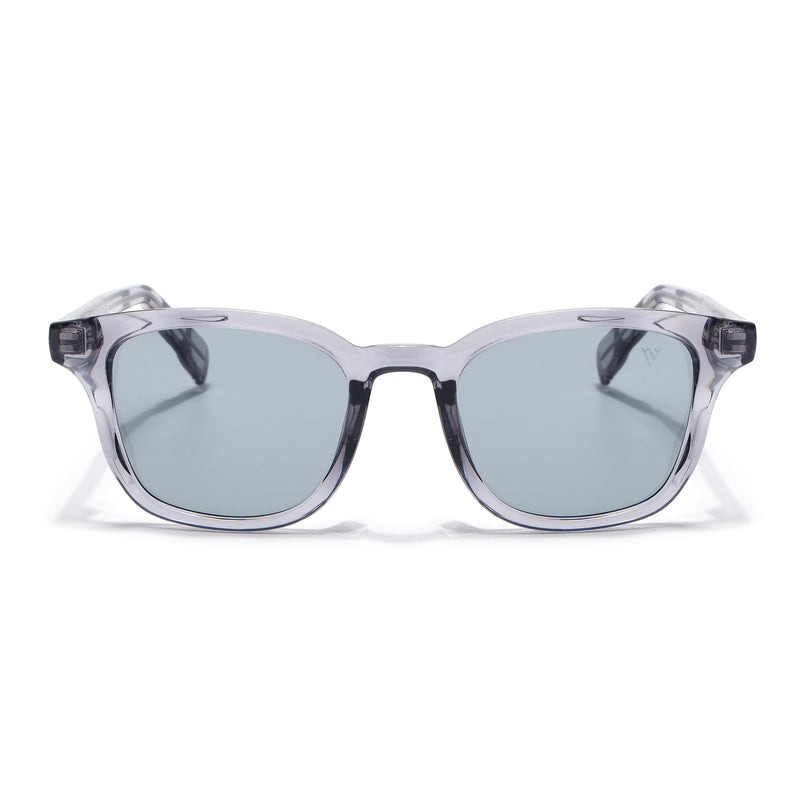 Wayfarer Sunglasses for Men & Women (Grey Lens | Grey Frame - MG8165)