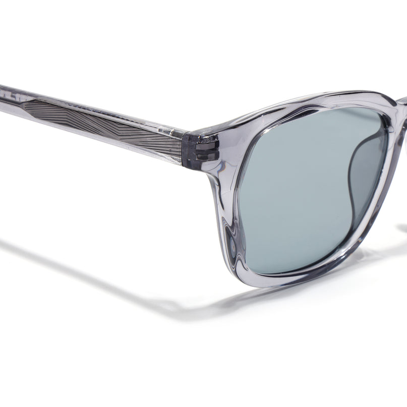 Wayfarer Sunglasses for Men & Women (Grey Lens | Grey Frame - MG8165)