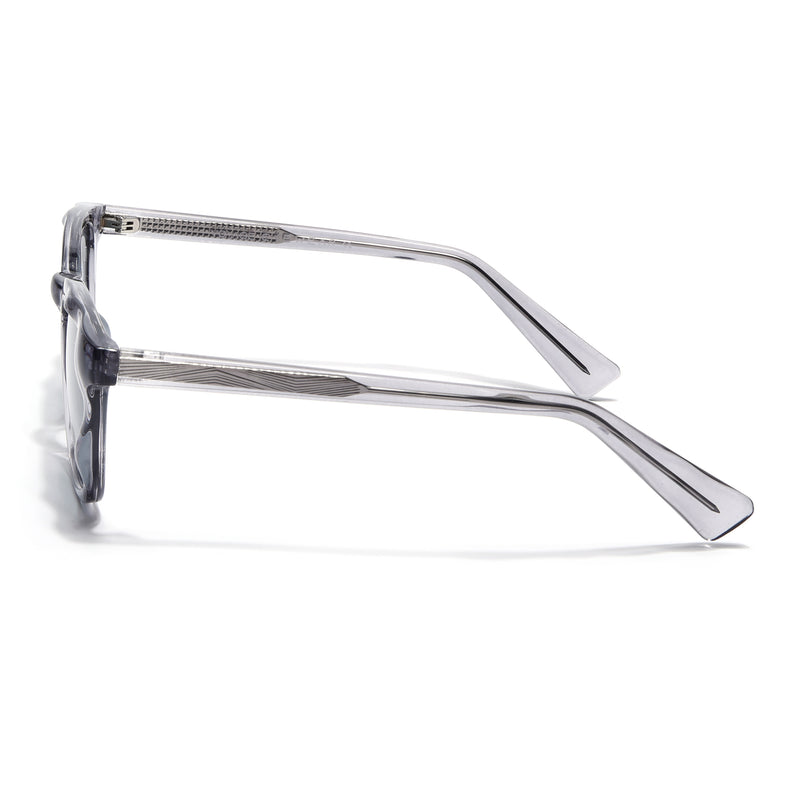 Wayfarer Sunglasses for Men & Women (Grey Lens | Grey Frame - MG8165)