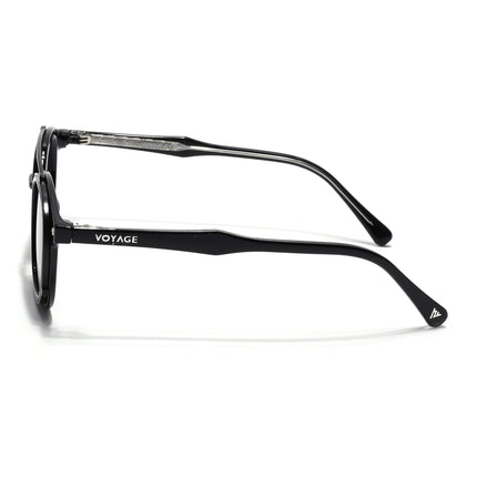 Wayfarer Sunglasses for Men & Women (Grey Lens | Black Frame - MG7105)