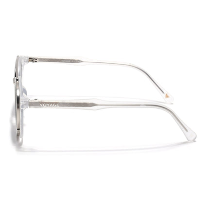 Wayfarer Sunglasses for Men & Women (Grey Lens | Silver & Matt Grey Frame - MG7107)