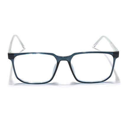 Eyejack Minimals Sea Green Square Eyeglasses for Men & Women (A01FCL1309-C6)