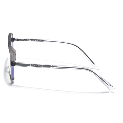Eyejack Minimals Matt Grey Wayfarer Eyeglasses for Men & Women (A06FCL1340-C2)