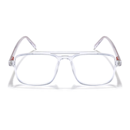 Eyejack Minimals Transparent Wayfarer Eyeglasses for Men & Women (A06FCL1341-C3)