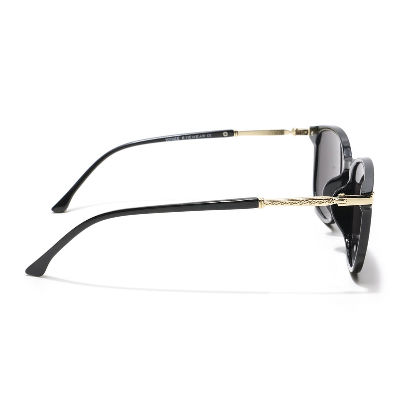 Lyra | Black Wayfarer Sunglasses MG3182