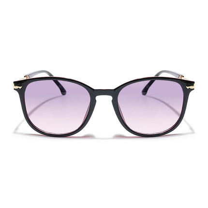 Lyra | Square Sunglasses (Grey Lens | Dark Brown Frame - MG3185)