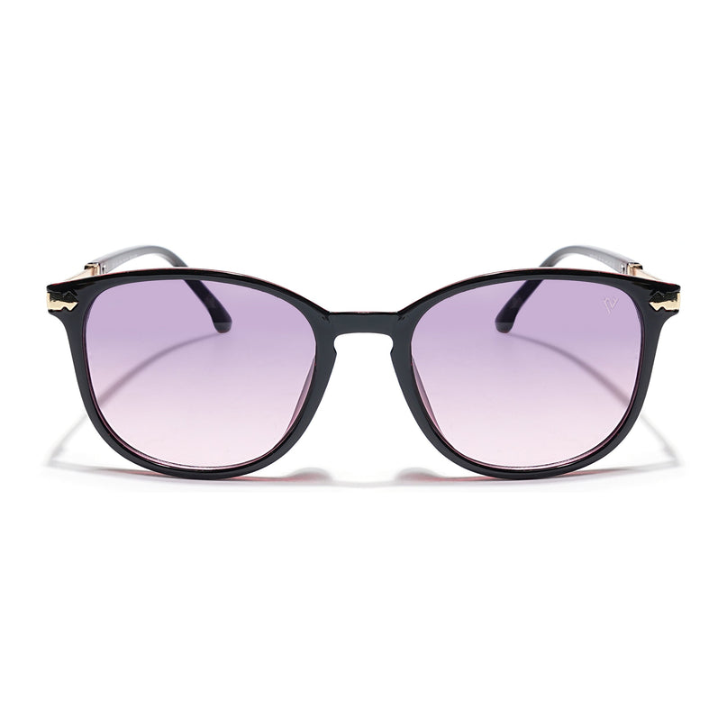 Lyra | Square Sunglasses (Grey Lens | Dark Brown Frame - MG3185)