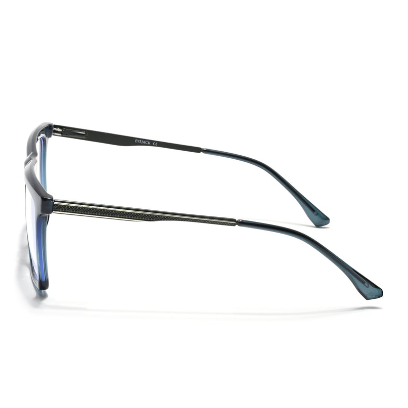 Eyejack Essentials Sea Green Square Eyeglasses for Men & Women (B01FCL1379-C6)