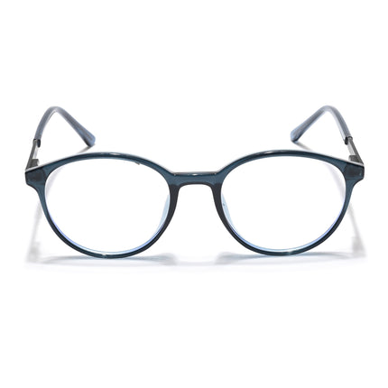 Eyejack Essentials Sea Green Round Eyeglasses for Men & Women (B10FCL1442-C6)