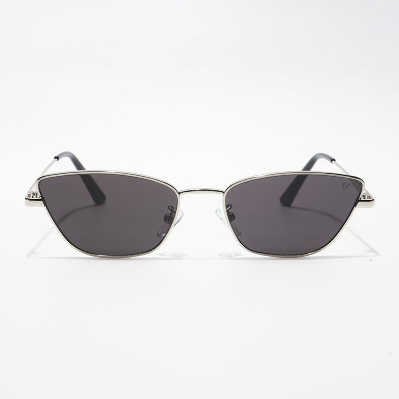 Black Silver Cateye Sunglasses MG3448