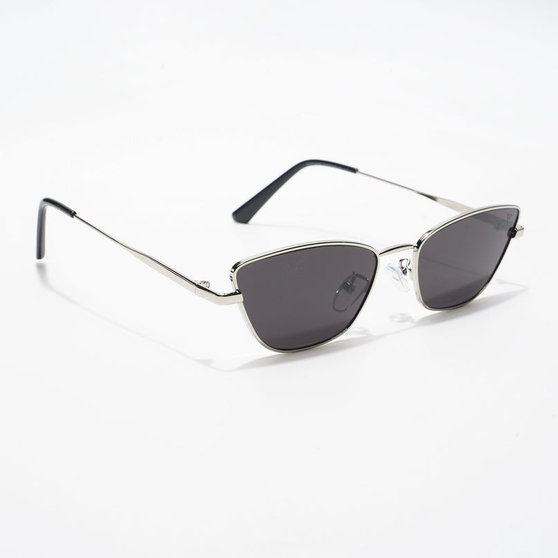 Black Silver Cateye Sunglasses MG3448