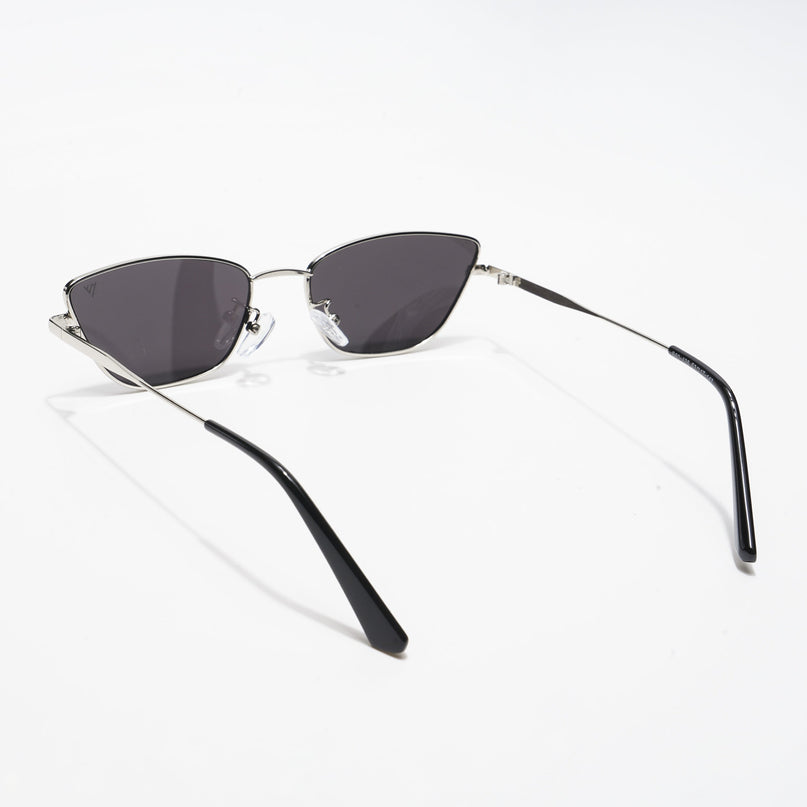 Black Silver Cateye Sunglasses MG3448