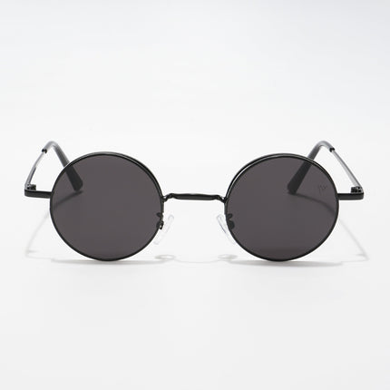 Quasar | Black Round Sunglasses MG3508